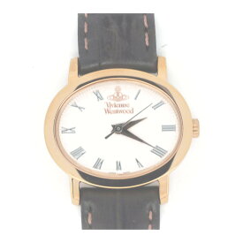 【中古】 ヴィヴィアンウエストウッド レディース腕時計 オーバル VW97E3-02 質屋出品 【コンビニ受取対応商品】