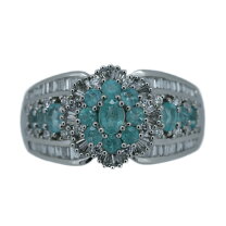 楽天市場】パライバトルマリン リング（カラット数0.7 ～ 0.79ct 
