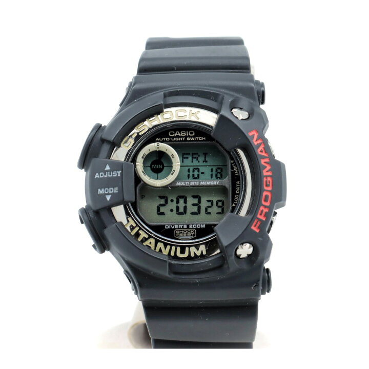 楽天市場】【中古】 カシオ フロッグマン G-SHOCK DW-9900 メンズ 