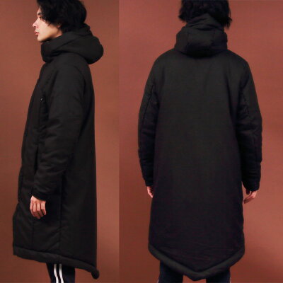 楽天市場 モンスターパ カー メンズ コート 送料無料 全5色 新作 アウターウールライク 中綿 モンスターパーカーロングコート M L Ll アウトドア ストリートブラック グレー カーキ ８ Eight エイト ８ 8 Eight