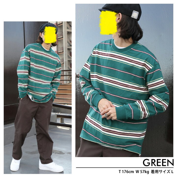 楽天市場 マルチボーダーロンt メンズ 長袖 コットン 全4色 新作 Tシャツ クルーネックボーダー Tシャツ カットソー ヘビーウェイトブラック オフホワイト イエロー ストリート系アメカジ系 ビッグtシャツ 8 Eight エイト 8 8 Eight 楽天市場 マルチボーダーロンt メンズ 長袖 コットン 全4色 新作 Tシャツ クルーネックボーダー Tシャツ カットソー ヘビーウェイトブラック オフホワイト イエロー ストリート系アメカジ系 ビッグtシャツ 8 Eight エイト 8 8 Eight