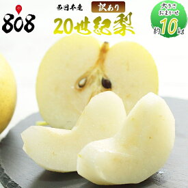 【送料無料】【西日本産】訳あり　20世紀梨　大きさおまかせ　約10kg(北海道沖縄別途送料加算)