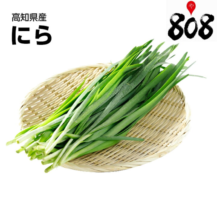 楽天市場 クール便送料別 高知県産 ニラ 1パック 約100g 野菜詰め合わせセットと同梱で送料無料 送料は注文後に個数によって変動 808青果店