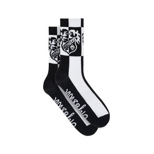 CINELLI (�`�l��) SOCKS CREST BLACK �eN�f WHITE - PASTORI (�N���X�g �u���b�N �z���C�g �p�X�g�� ) �\�b�N�X