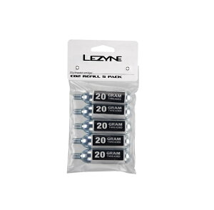 LEZYNE CO2 CARTRIDGE 20G SILVER 5PCS (UC V[I[c[ J[gbW 20G Vo[ ) |v