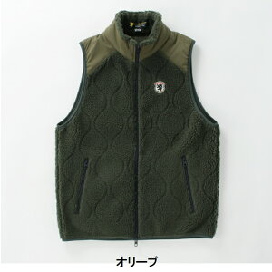 Lion de KAPELMUUR (リオン ド カペルミュール)キルティングボアベスト 2023