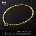 スポーツネックレス 846YAJIRO-ヤジロ- 4シリーズネックレス イエロー 846ネックレス リカバリー 疲労回復 体調管理 睡眠 健康 ネックレス 磁気ネックレス スポーツ プロ選手愛用 スポーツブランド プレゼント