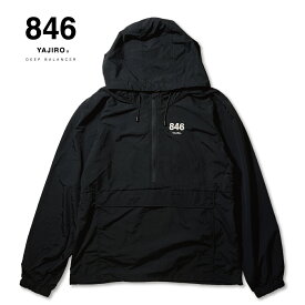 846ウェア Pullover Windbreaker (Unisex) ウィンドブレーカー 防風 撥水 ナイロン スポーツ ジャンパー トレーニングウェア ランニングウェア ウォーキングウェア 長袖 スポーツウェア アウトドア アウター ブランドウェア