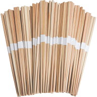 半赤　杉 箸9寸(24cm)　白帯巻　100膳
