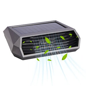 車用 車載空気清浄機 USBデュアル充電 臭い除去 太陽光発電卓上空気清浄機 小型空気清浄機 - ソーラーパワーデスク空気清浄機 -