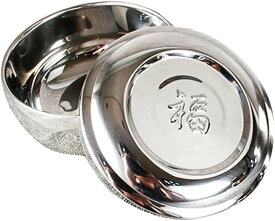 88flix 韓国 食器 10個セット ご飯茶碗 ステンレス 汁椀 蓋つき おしゃれ 銀 送料無料