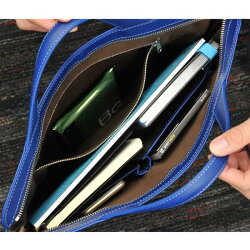 ☆正規販売店☆TRION<トライオン>【薄マチシリーズ】AseriesBRIEFCASE(ブリーフケース)〔A4サイズ対応〕ロイヤルブルーAA115-R.BLUE本革牛革ビジネスシンプルコンパクト