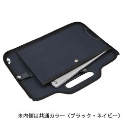☆正規販売店☆TRION<トライオン>【バッグインバッグ】A4サイズ対応ネイビーNAVYKA803本革牛革多機能タブレット対応整理収納ビジネス