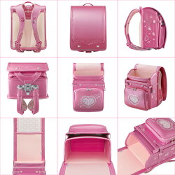 2019年ランドセル★天使のはね★セイバンラブピ≪ガーリー≫1936-LV17GP2らんどせるかわいい刺繍丈夫6年保証日本製スワロフスキーハート【楽ギフ_包装】【楽ギフ_のし宛書】