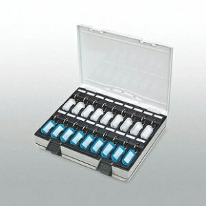 キーケース/キーファイルダブル(KEYSYS) 白フタタイプ 鍵36個収容可能 コクヨ 10-KFB-DA4W 鍵収納 事務所