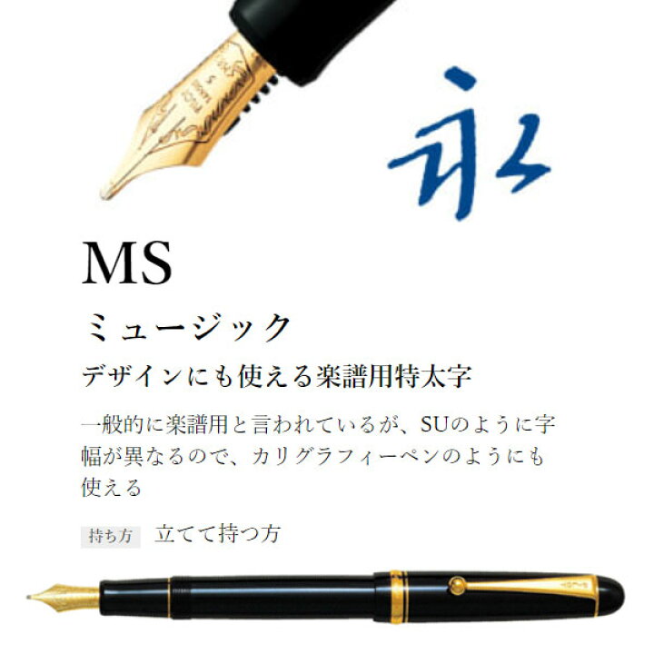 楽天市場】CUSTOM 74《カスタム74》万年筆 ブラック ［コース 