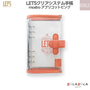 LETS�N���A�V�X�e���蒠 �o�C�u���T�C�Y [mostro �A�v���R�b�g�s���N]LETS STATIONERY GOODS ���� 2241-L25-SB-AP �y��������*�z�l�C �f�� �v���[���g ���� ���X�g�� 6��