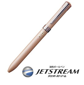 【ネコポス便対応可能商品】JETSTREAM（ジェットストリーム）[F]シリーズ（多機能ペン）シルキーゴールド　三菱鉛筆　30-MSXE370105.25