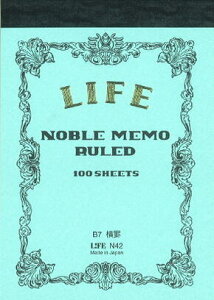 m[u NOBLE MEMO r8mm{\FCgu[100 CtsLIFEtN42ylR|Xz
