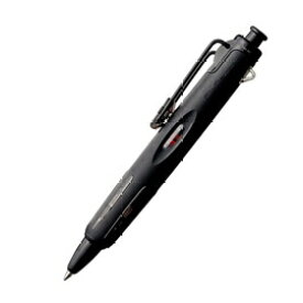 ノック式加圧油性ボールペン「AirPress」（エアプレス）アーバンスポーツカラー　フルブラック　トンボ鉛筆　BC-AP12【ネコポス可】