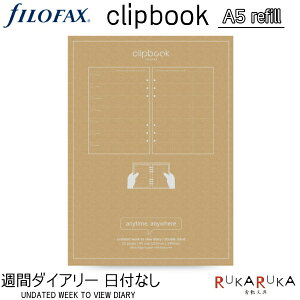 ᐳK戵XFilofaxit@Ct@bNXj NbvubN tB A5 6 Tԃvi[t 441-345000 ylR|Xz UNDATED WEEK TO VIEW DIARY JX^}CY tBu m[g 