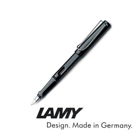 ラミー＜LAMY＞ サファリ/Safari 万年筆 シャイニーブラック [極細・細字・中字]　LAMY L19BK-**　＜化粧箱付き＞ *ネコポス不可*