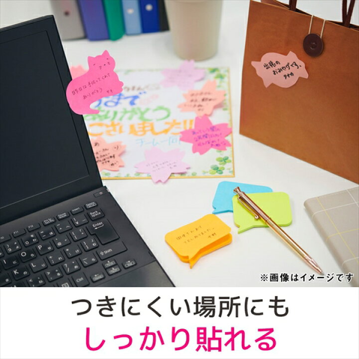 即出荷 3m Post It シルエットノート Sss Fks2 フキダシ四角2 Recomenda Co