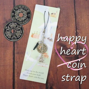 �n�b�s�[�n�[�g�R�C���yHAPPY HEART COIN�z�u�K�����ĂԃR�C���v�X�g���b�v�@�C���z���W���b�N�t���@�V���o�[�@�A�h�E�B��(�A�N�g���[�N�X)�@1417-HCSSV