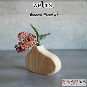 *݌Ɍ*welms. Wooden Vase(A) i` ~jԕrfX^C 2074-F040134 *lR|Xs* ԍ ~̖ KX CeA@ؐ@