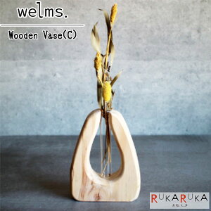 *݌Ɍ*welms. Wooden Vase(C) ~jԕrfX^C 2074-F040136 *lR|Xs* ԍ ~̖ KX CeA@ؐ@