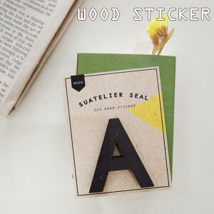 WOOD STICKER At@xbgyA`Nz [SUATELIER SEAL] ؐXebJ[ S S&CR[|[V 1356-17** ylR|X։z[M 1/30] CeA fR V[ GR  DIY  CjV