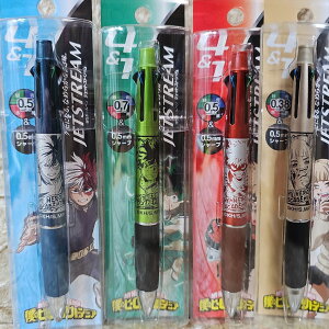 僕のヒーローアカデミア ジェットストリーム4&1 4色ボールペン シャーペン jetstream ヒロアカ いずれか1点 爆豪 勝己 緑谷 出久 轟 焦凍 トガヒミコ