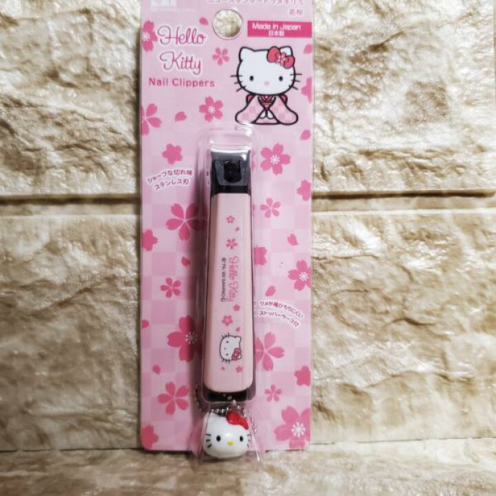 楽天市場】貝印 爪切り ハローキティ 花桜 S 日本製 : 89ぶんちゃん 
