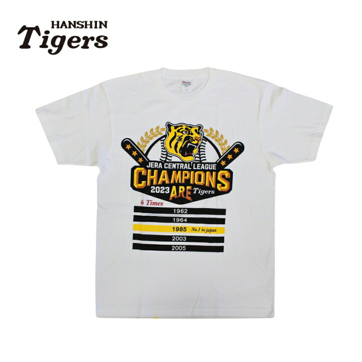 楽天市場】阪神タイガース 2023 セ・リーグ優勝記念 Tシャツ ホワイト 