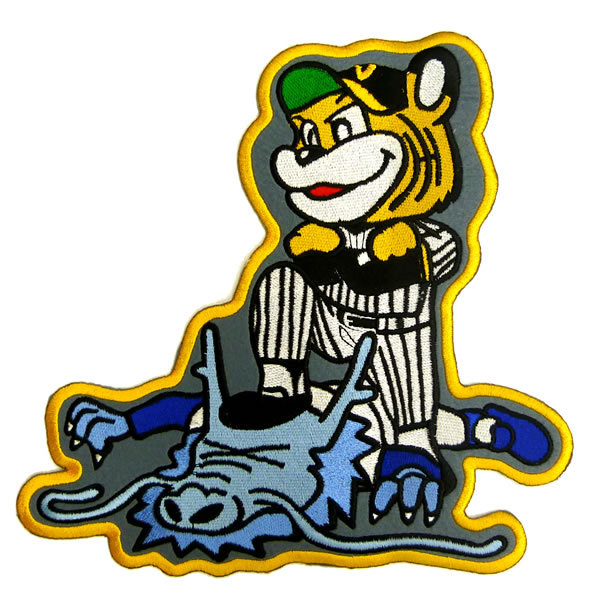 【アウトレット】阪神タイガース 刺繍ワッペン 中日大2色　（アイロン取付け） | 89キングダム