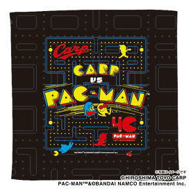 【エントリーでP10倍】広島東洋カープ×パックマンコラボ　ハイブリッドハンドタオル（クラシック）パックマン生誕40周年記念コラボ　 ラッピング不可