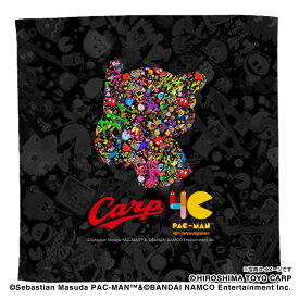 【エントリーでP10倍】広島東洋カープ×パックマン×増田セバスチャンコラボ　ハイブリッドハンドタオル（坊やA）パックマン生誕40周年記念コラボ　 ラッピング不可