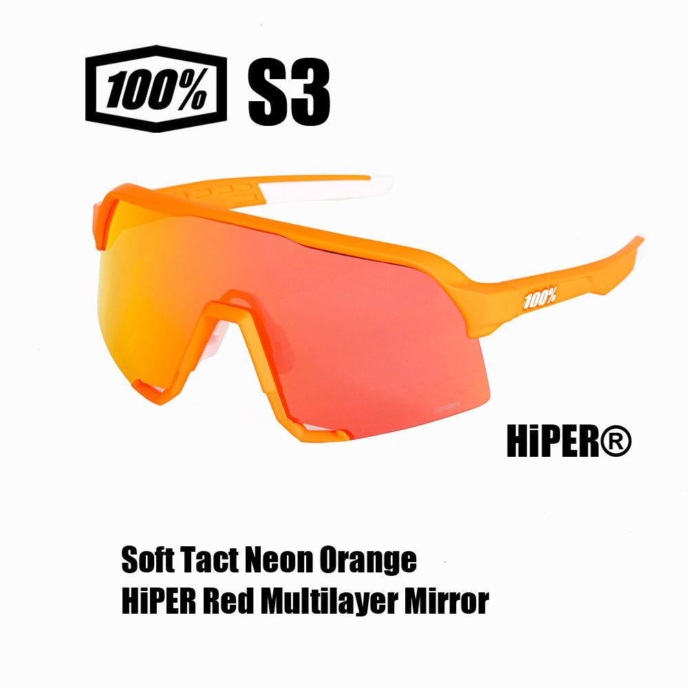 楽天市場】100%（ワンハンドレッド） S3 Soft Tact Neon Orange