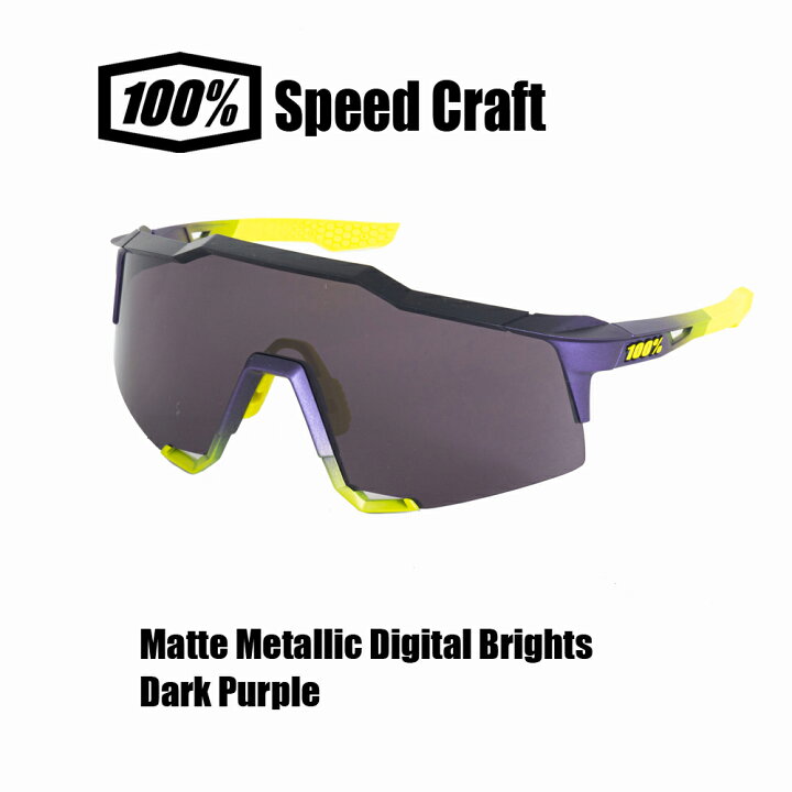 楽天市場】100%（ワンハンドレッド） Speedcraft Matte Metallic 