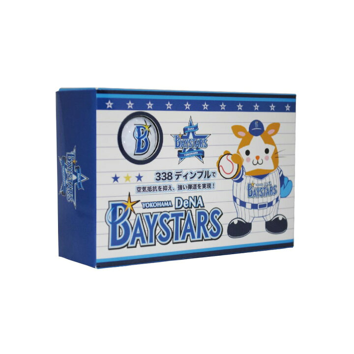 楽天市場 横浜denaベイスターズグッズ ゴルフボール 6p Ybba 0765 ホワイト 白 ゴルフグッズ キングダム