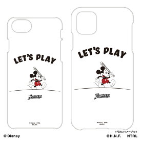 21ミッキーマウス(LET'S PLAY)/北海道日本ハムファイターズ iPhoneケース 7/8/SE　21ミッキーコラボ
