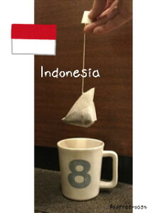 【三角　テトラパック　コーヒー】【送料無料　インドネシア　マンデリン　デカフェ（ノンカフェイン）　＜内容量＞10g×90パック（30パック　X　3袋）