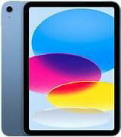 Apple iPad 第10世代 Wi-Fi 64GB ブルー A2696 10.9インチ Liquid Retina 動作確認済 純正箱付 中古