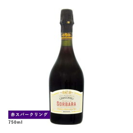 カビッキオーリ ランブルスコ ロッソ ソルバーラ セッコ(赤ワイン 泡)