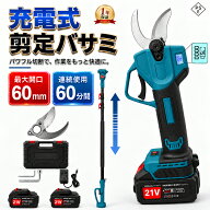 【2026年新発売】電動剪定バサミ 高枝切りバサミ 剪定ばさみ 高枝切りはさみ 電動剪定ばさみ 充電式 コー…
