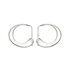 [�ő�2,026�~OFF�N�[�|�� 31�� 09:59�܂�]�yBAR JEWELLERY�z�o�[ �W���G���[ CROSSED PATHS EARRINGS SILVER �N���X�g�p�X �s�A�X �X�^�[�����O�V���o�[925 ���f�B�[�X �v���[���g �a���� �L�O�� �M�t�g��i �V