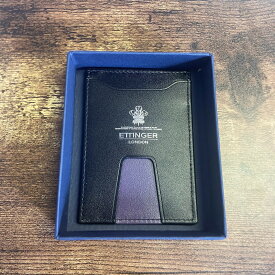 [3,000円クーポン対象&ポイント5倍 11日まで] ETTINGER エッティンガー ST169AJBPL STERLING TRAVEL PASS HOLDER パスケース 定期入れ カードケース パープル 本革 レザー レディース メンズ