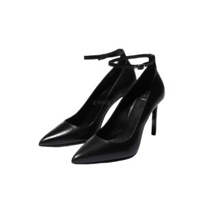 �y5/9-16 �|�C���g10�{+�ő�1���~OFF�z AMI PARIS �A�~ �p���X POINTED-TOE STILLETOES FSV604.840 �X�g���b�v �q�[�� �p���v�X ���U�[ �u���b�N ���f�B�[�X ��i �V���v�� ������� �u�����h