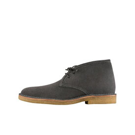 [2,500円クーポン対象&ポイント5倍 11日まで] A.P.C. アーペーセー PXBAH-H54269 BOOTS THEO テオ デザートブーツ アンクルブーツ レースアップブーツ ショートブーツ アスファルト カーフレザー クレープソール メン