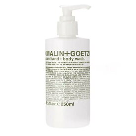 [ポイント5倍 11日まで] MALIN+GOETZ マリンアンドゲッツ HW-208-250 RUM HAND & BODY WASH ボディソープ ハンドソープ ボディウォッシュ ダークラム 250ml メンズ レディース